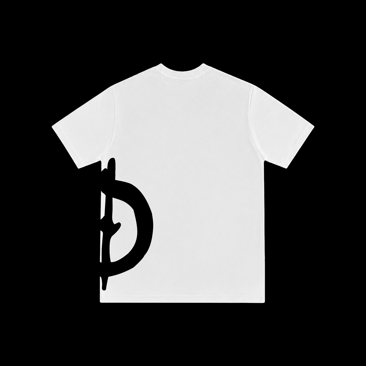 Neo Staple White Tee, back view